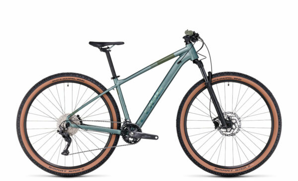 Cube Access WS Race sparkgreen´n´olive 2023 29" Diamant im Angebot
